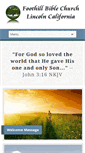 Mobile Screenshot of foothill-bible.org